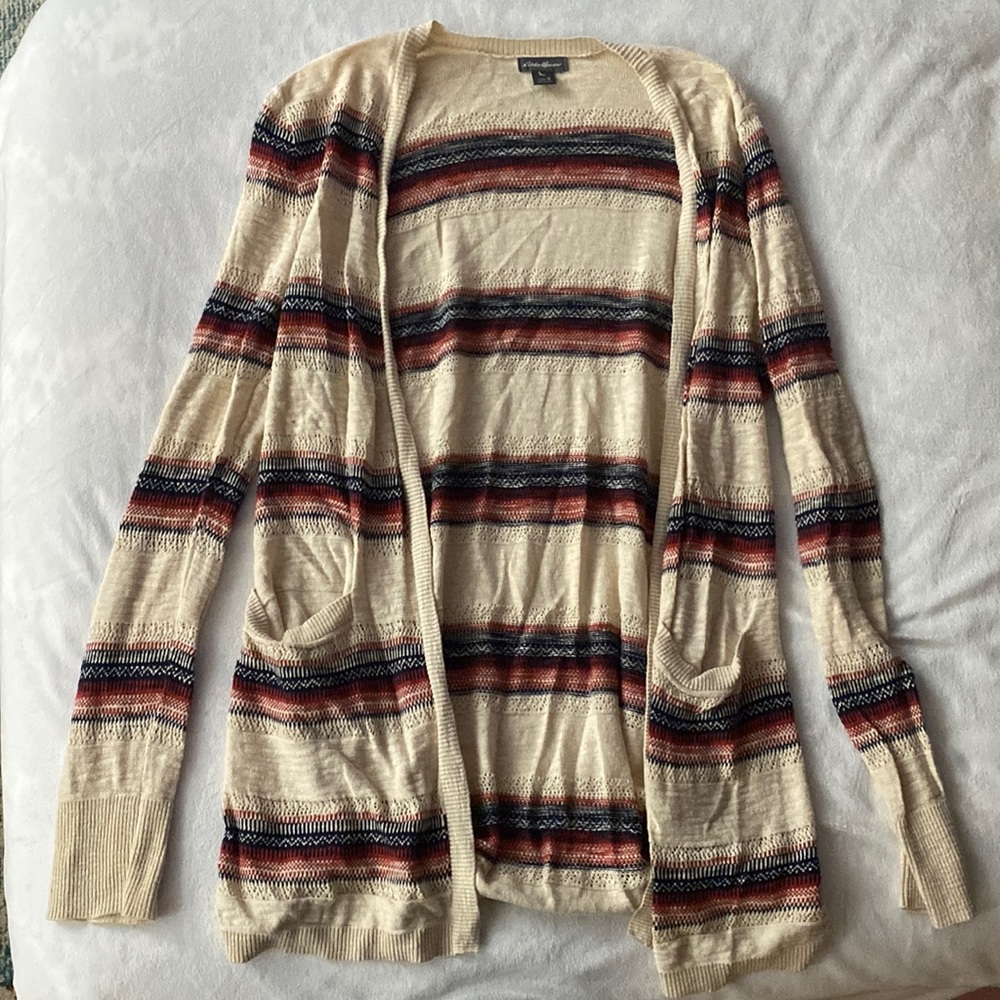 Eddie Bauer cardigan (small)